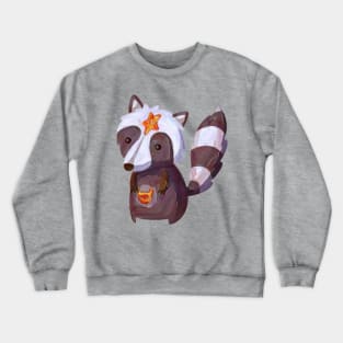 Rockin' Raccoon Crewneck Sweatshirt